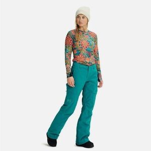 Like new! Worn once! Burton L81101 Womens Teal Harbor Summit Ski Pants Size M